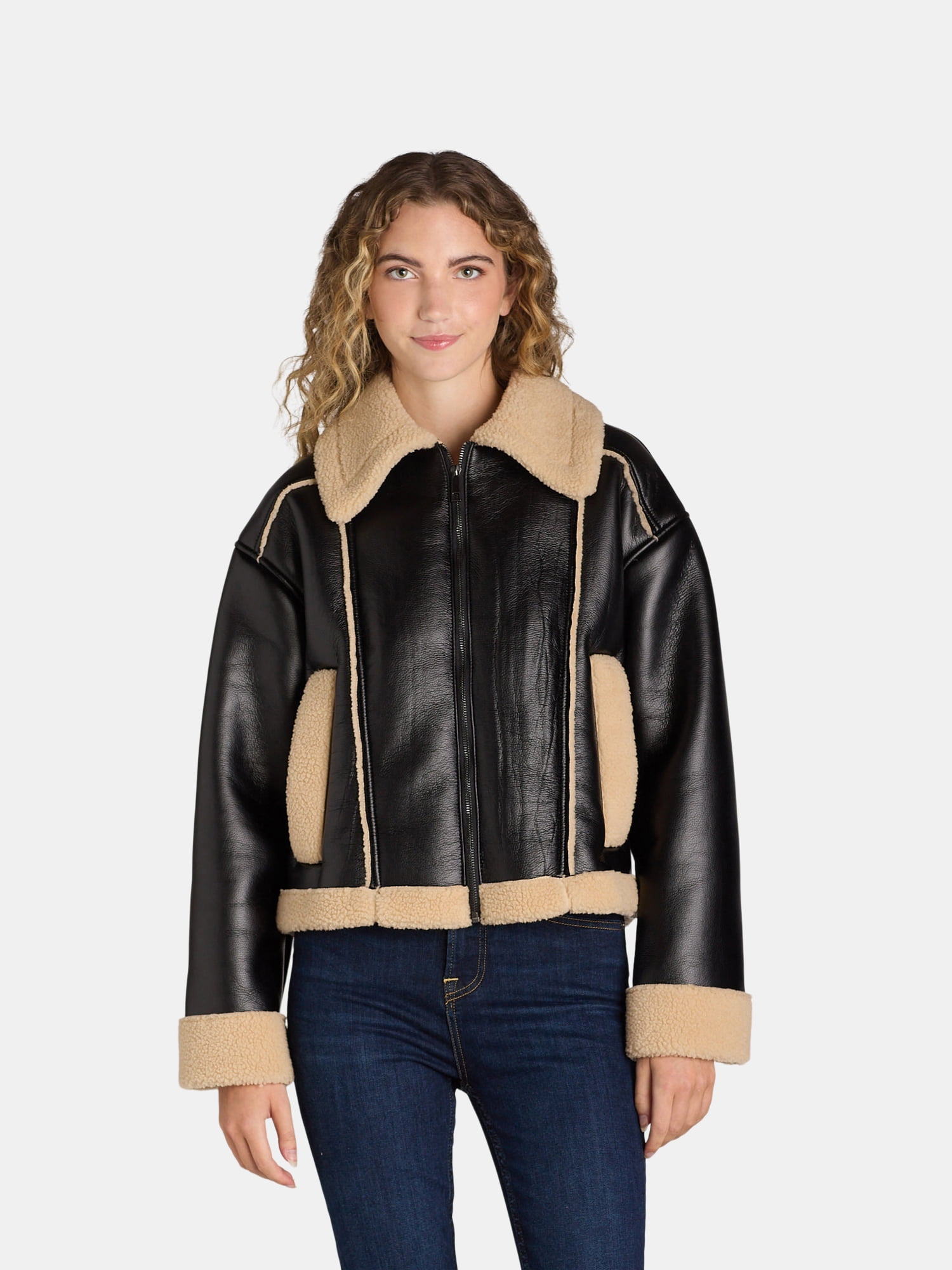 Ozark Trail Women's and Women's Plus Hooded Puffer Jacket Ozark Trail Women's and Women's Plus Hooded Puffer Jacket