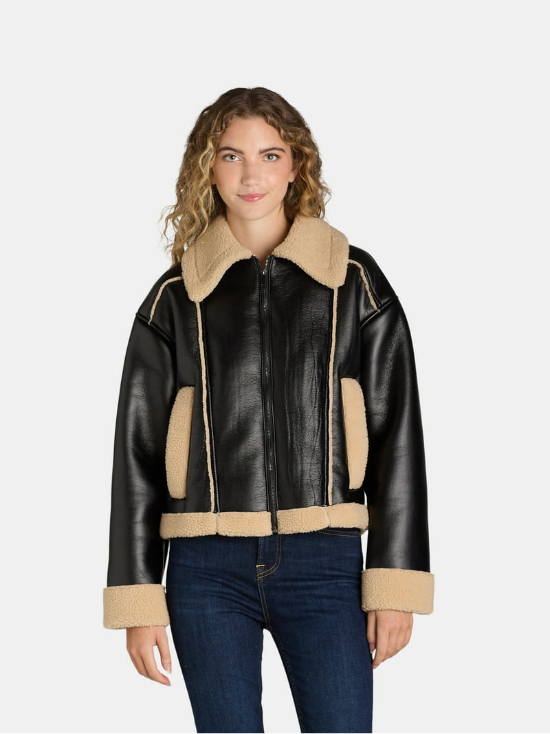Faux Shearling Lined Bomber Jacket Lサイズ Fall/Winter 2024 Preview – Supreme