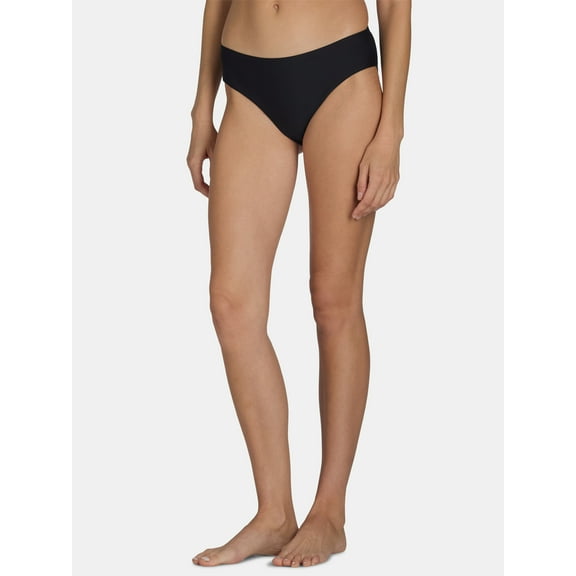 Time and Tru Women's and Women's Plus Classic Bikini Bottoms, Sizes S-3X