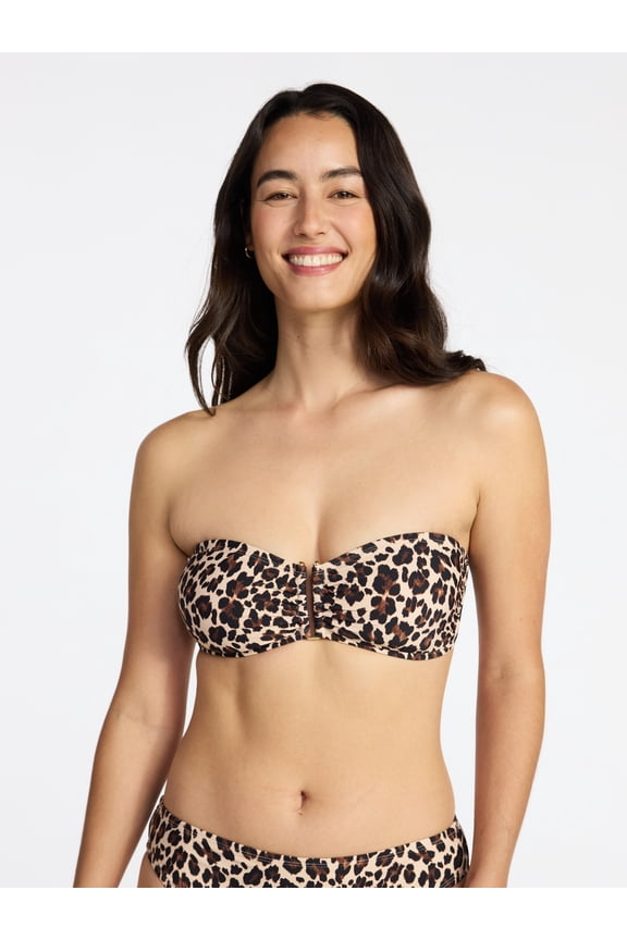 Women's and Women's Plus Collections U Wire Bandeau Bikini Top, Sizes XS-3X