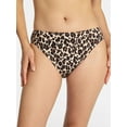 thumbnail image 1 of Time and Tru Women's and Women's Plus Mid Rise Bikini Swim Bottoms, Sizes XS-3X, 1 of 6