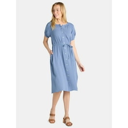 Sofia Jeans Women's Pleated Midi Dress, 49 Sofia Jeans Women's Pleated Midi Dress, 49