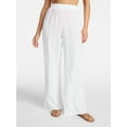 thumbnail image 1 of Time and Tru Women's and Women's Plus Size Coverup Pants, Sizes XS-3X, 1 of 5