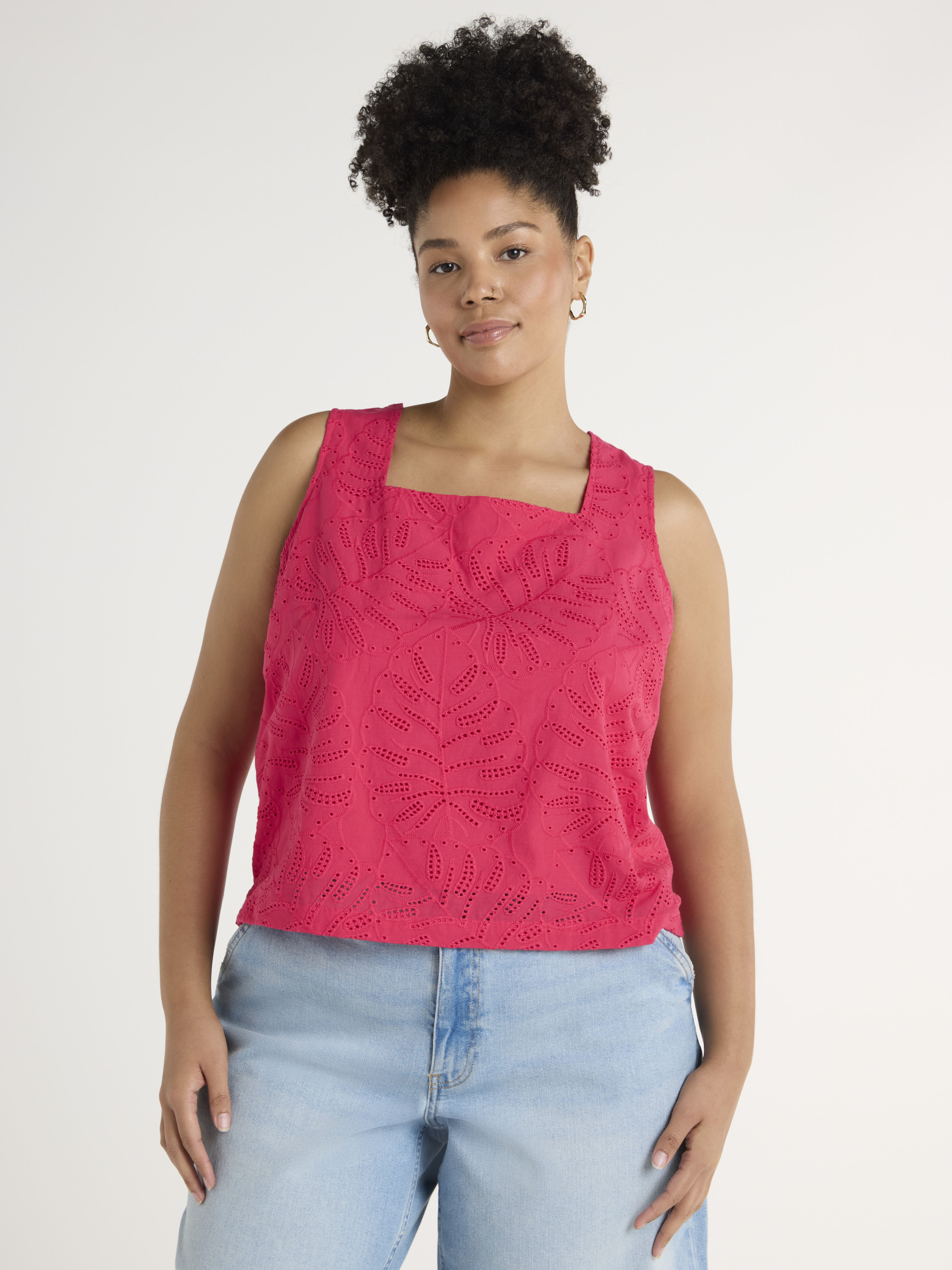 walmart time and tru ruffle sleeve top