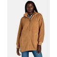 thumbnail image 1 of Time and True Womens Midlength Chinch Waist Sherpa, 1 of 8
