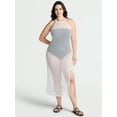 thumbnail image 1 of Time and Tru Women's and Women's Plus Halter Swim Coverup Dress. Sizes XS-3X, 1 of 2