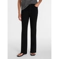 thumbnail image 1 of Time and Tru Women's and Women’s Plus High Rise Straight Leg Jeans with Raw Hem, 27.5” Inseam, Sizes 0-22, 1 of 6