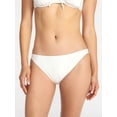 thumbnail image 1 of Time and Tru Women's Low Rise Cheeky Eyelet Bikini Bottoms, Sizes XS-XL, 1 of 5