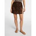 thumbnail image 1 of Time and Tru Women's and Women's Plus Size Palm Crochet Coverup Skirt, Sizes XS-3X, 1 of 5