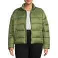 Find Your Perfect Time and Tru Women's and Women's Plus Puffer Jacket