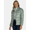 thumbnail image 1 of Time and Tru Women's and Women's Plus Puffer Jacket, Sizes XS-3X, 1 of 8