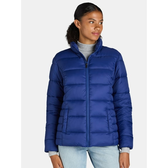 Time and Tru Women's and Women's Plus Core Puffer, Sizes XS-3X