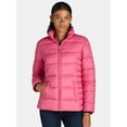 thumbnail image 1 of Time and Tru Women's and Women's Plus Puffer Jacket, Sizes XS-3X, 1 of 8
