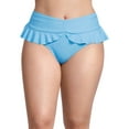 thumbnail image 1 of Time and Tru Women’s and Women’s Plus Ruffle Bikini Bottom, 1 of 3