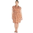 thumbnail image 1 of Time and Tru Women's and Women's Plus Short Sleeve Utility Shirt Dress, Sizes XS-4X, 1 of 4