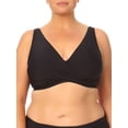 thumbnail image 1 of Time and Tru Women's and Women's Plus Size Wrap Swim Top, 1 of 6