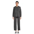 thumbnail image 1 of Time and Tru Women's and Women’s Plus Sweater Hoodie and Pants Set, Sizes XS-4X, 1 of 6