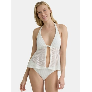 Time and Tru Women's and Women's Plus Tankini Top, Sizes XS-3X