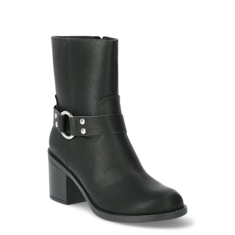 Ladies moto boots hotsell