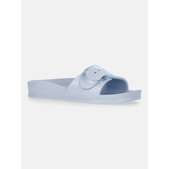 Time and Tru Women's One Buckle EVA Sandals