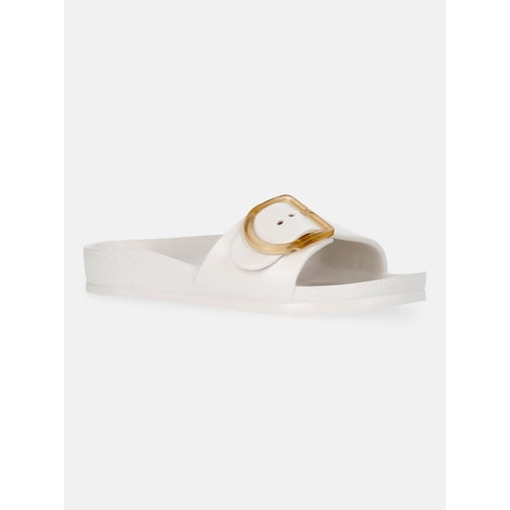 Time and Tru Women's One Buckle EVA Sandals