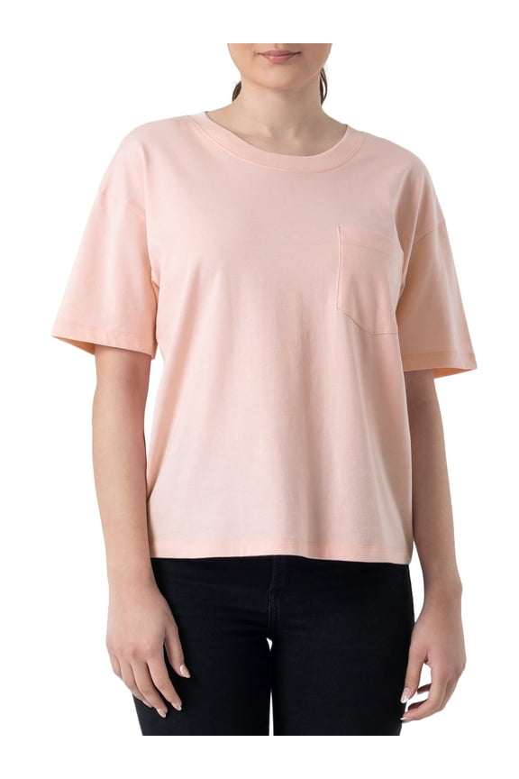 Womens Pima Cotton Boyfriend T-shirt