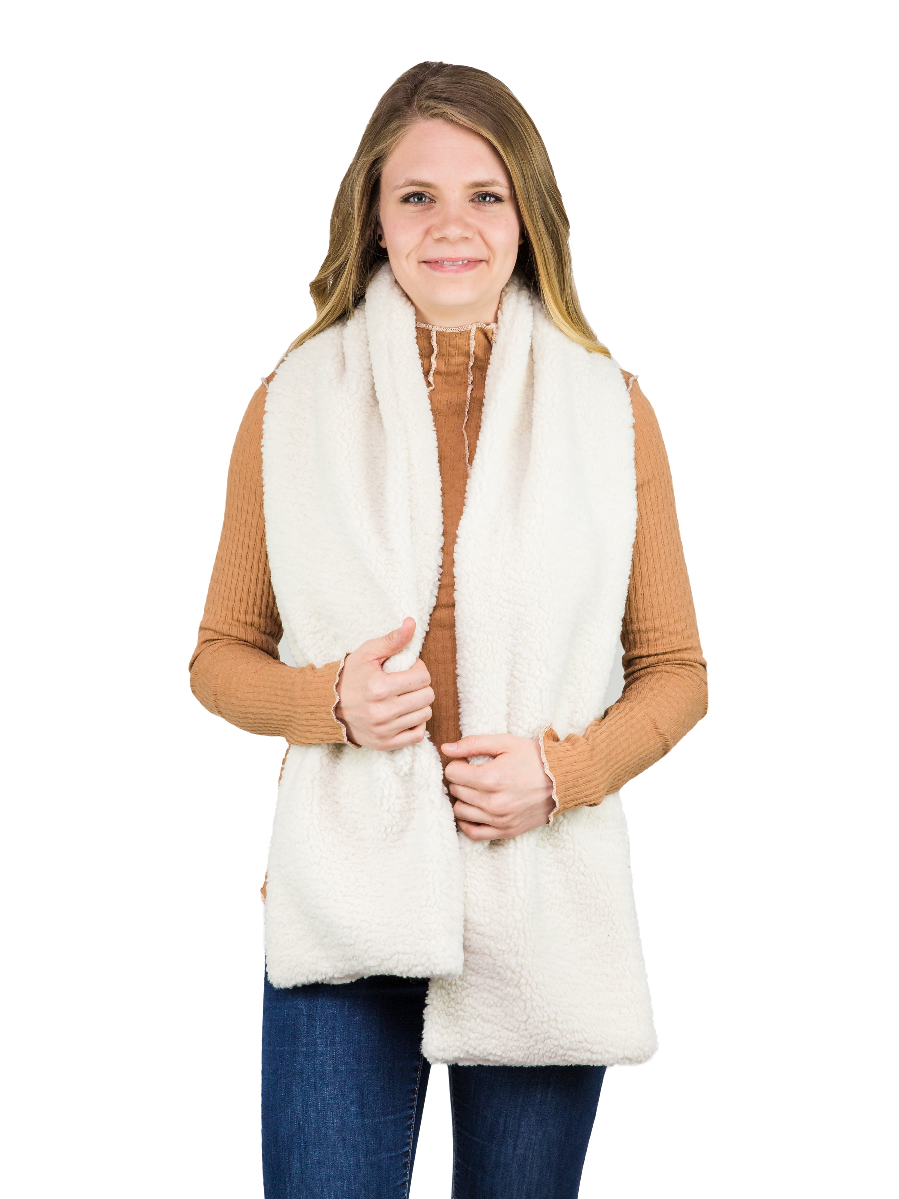 Cream colored scarf deals