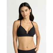 Time and Tru Women's V Wire Underwire Bikini Top, Sizes XS-2X