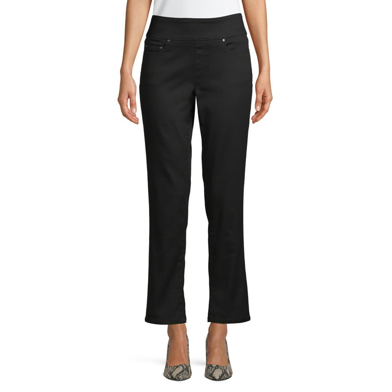 Time and Tru Woven 5 Pocket Pull-On Pant Women's 