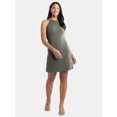 thumbnail image 1 of Time and Tru's Women’s Crochet Trim Mini Dress, Sizes XS-XXXL, 1 of 4
