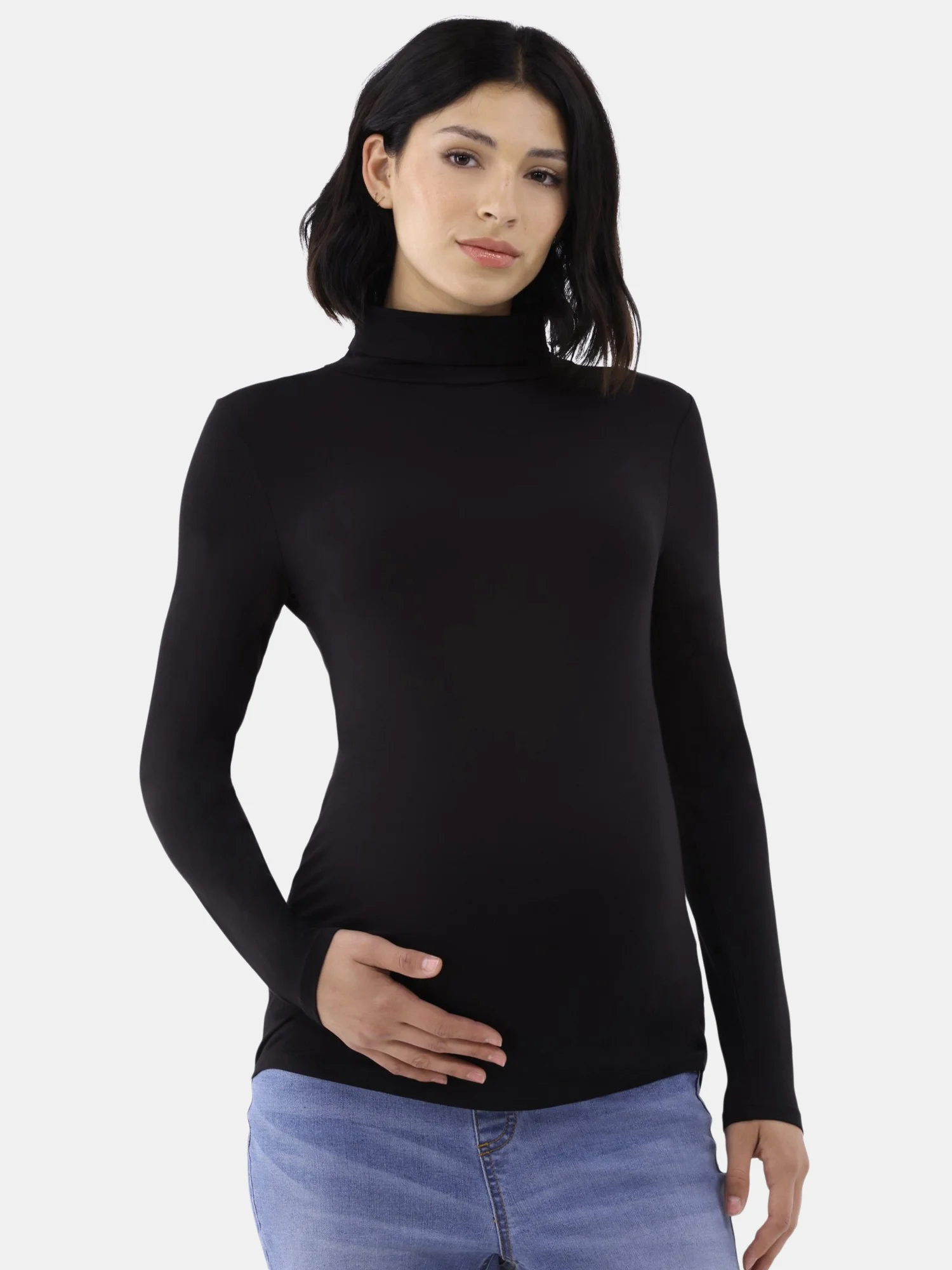 Maternity LS Turtleneck Shirt