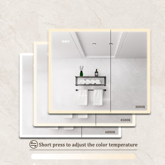 Time - cycle Display - Keep Track of Time and Temperature in Bathroom