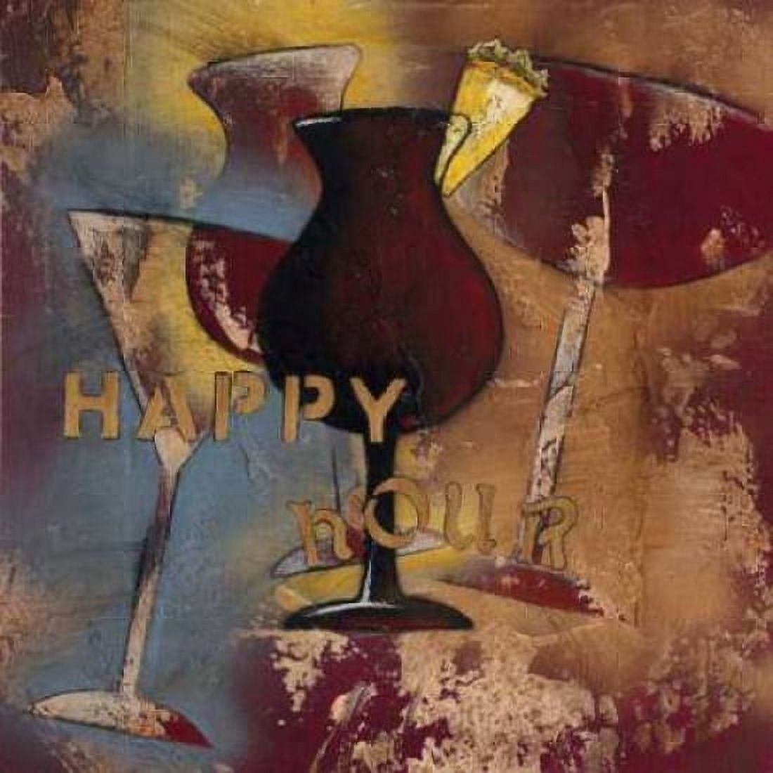 Time for Cocktails IV Canvas Art - Susan Osborne (24 x 24)