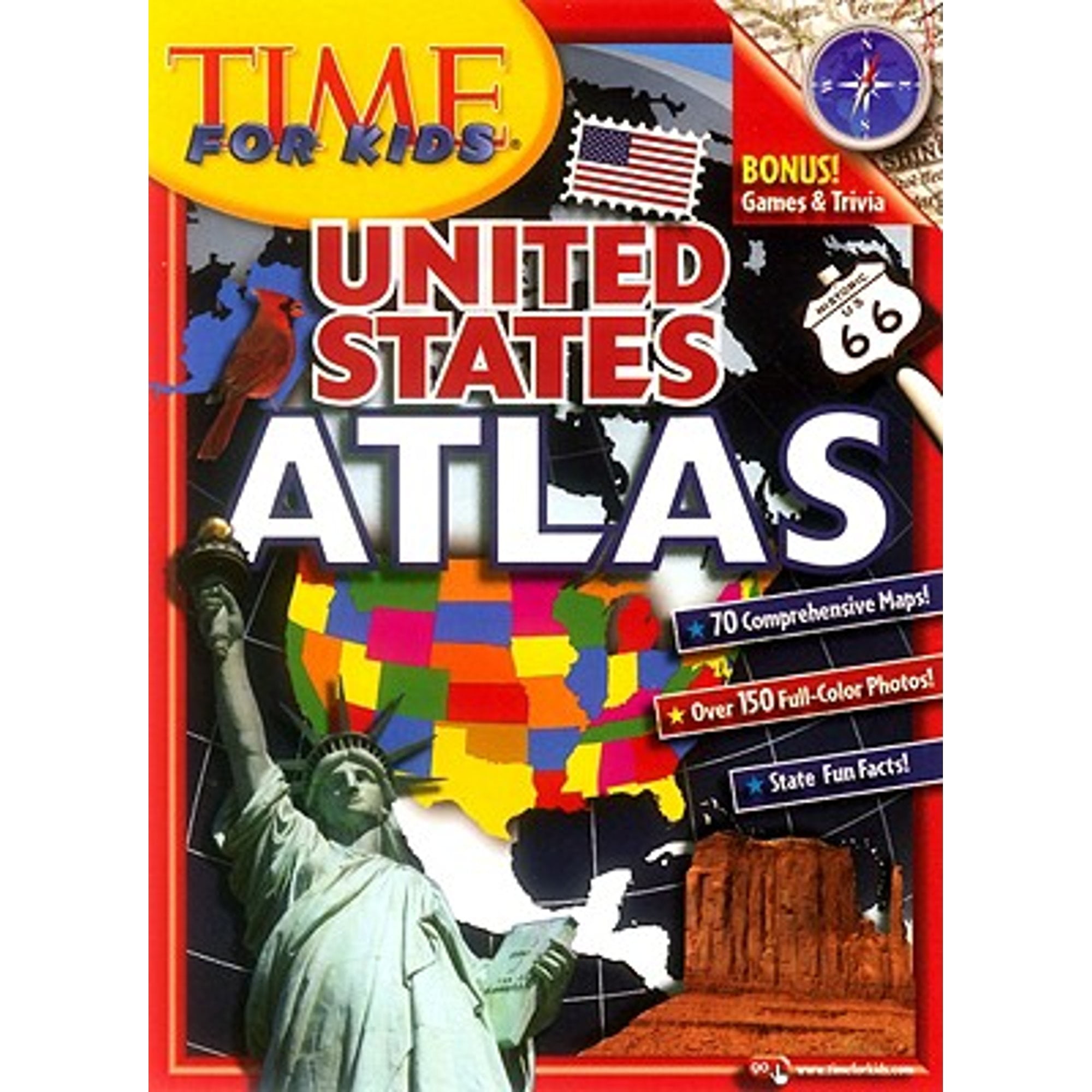 Time for Kids United States Atlas 2010 - Walmart.com