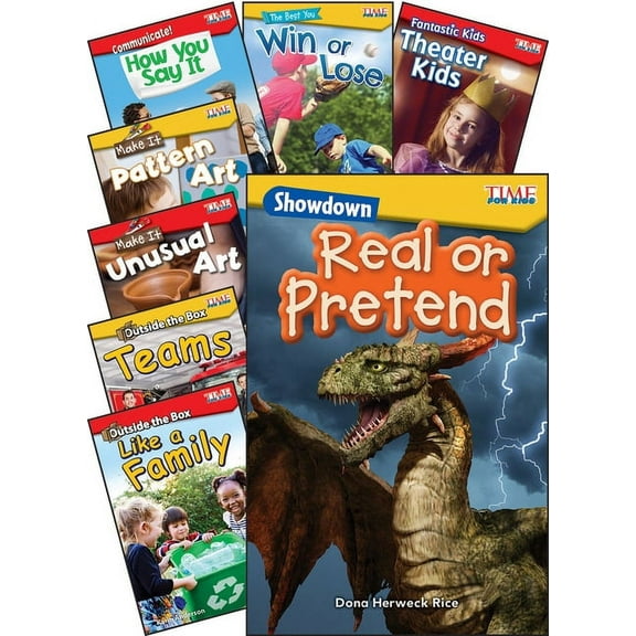 Time for Kids(r) Informational Text: Time for Kids Social Studies/Language Arts Grades K-1, 8-Book Set (Other)