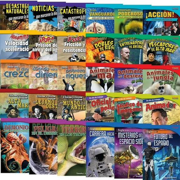 Time for Kids(r) Informational Text: Time for Kids(r) Informational Text Grade 5 Spanish 30-Book Set (Other)
