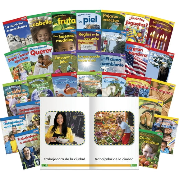 Time for Kids(r) Informational Text: Time for Kids(r) Informational Text Grade K Readers 30-Book Spanish Set (Other)