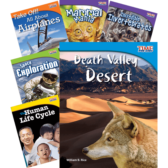 Time for Kids(r) Informational Text Time for Kids(r) Nonfiction Readers Stem Grade 3, 10-Book Set, (Paperback)