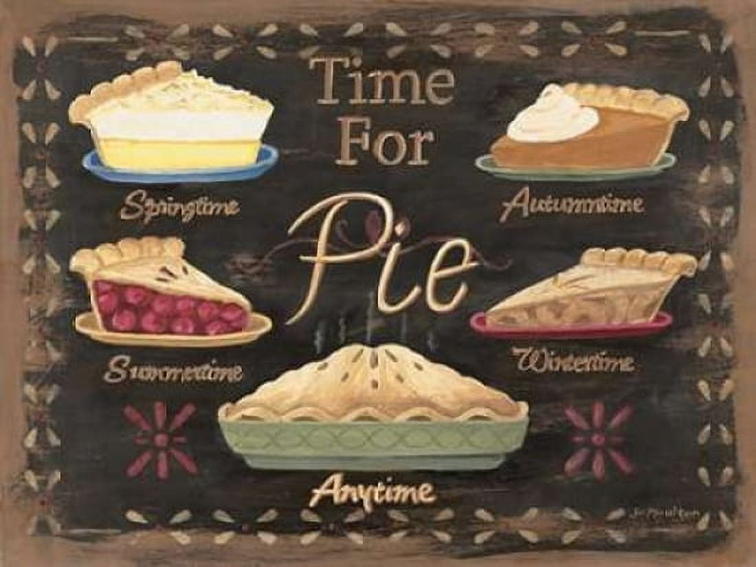 Time for Pie Canvas Art - Jo Moulton (18 x 24)