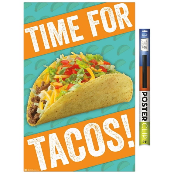 Time for Tacos! Wall Poster, 22.375" x 34"
