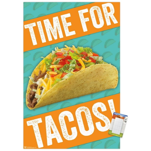 Time for Tacos! Wall Poster, 22.375" x 34"
