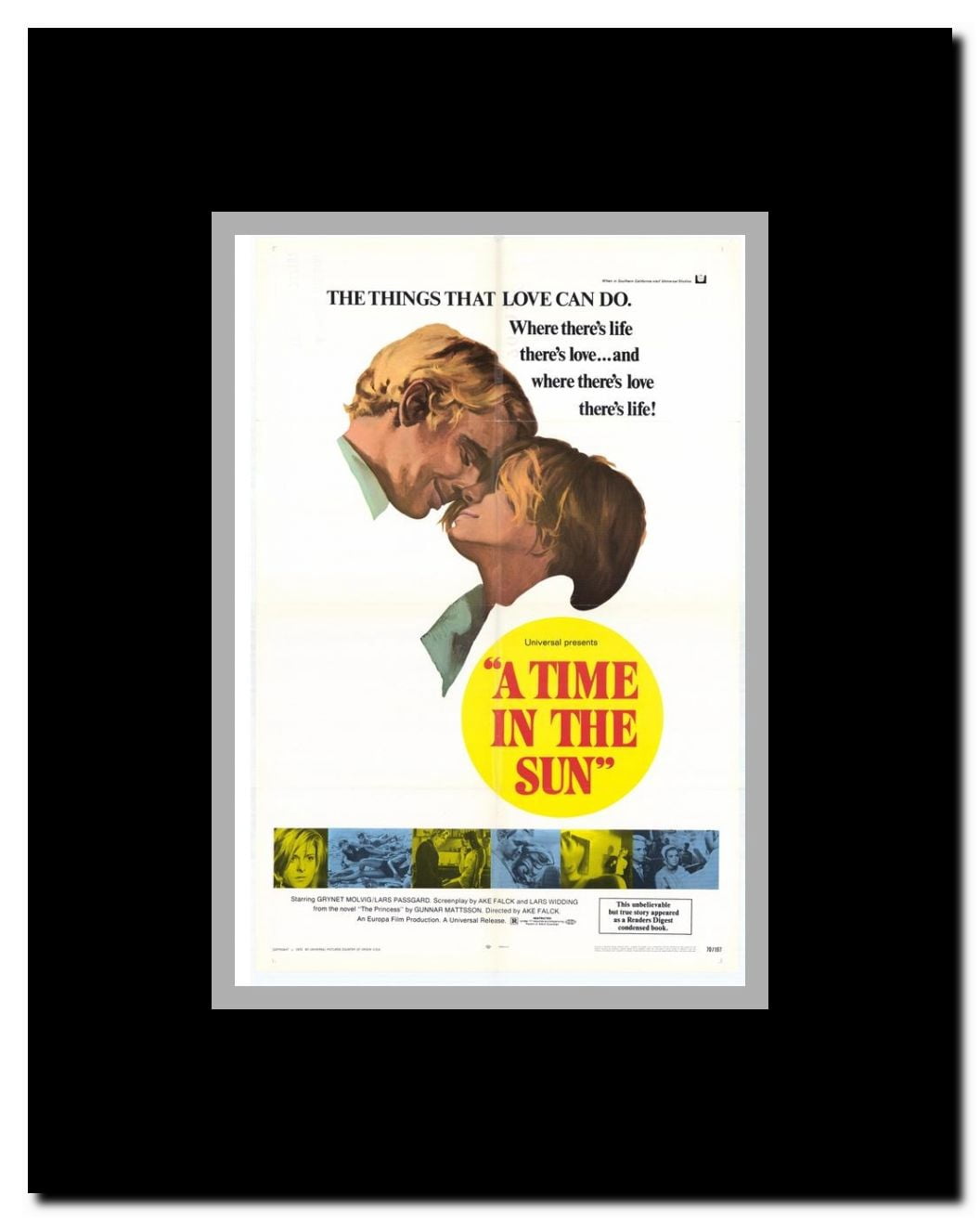 Time in the Sun Framed Movie Poster