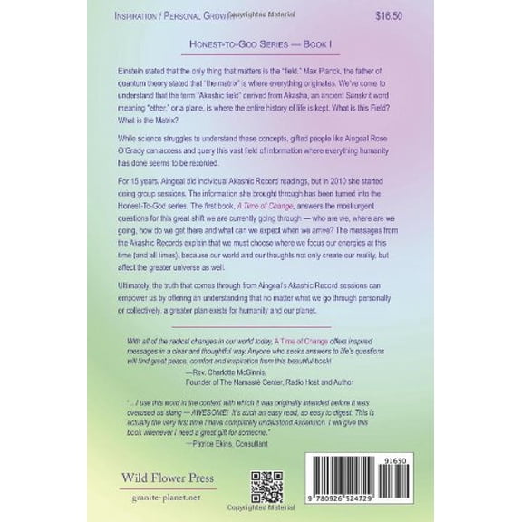 Pre-Owned Time of Change : Akashic Guidance for Spiritual Transformation