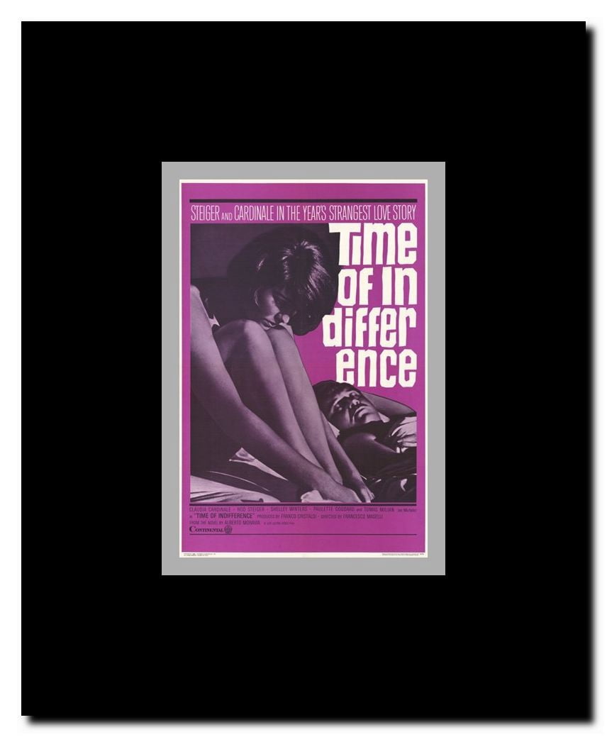 Time of Indifference Framed Movie Poster