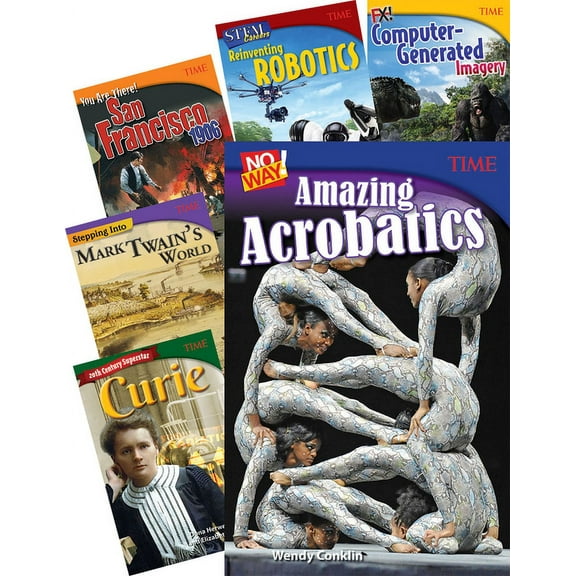 Time(r) Informational Text: Time Informational Text Grade 7 Set 3, 6-Book Set (Other)