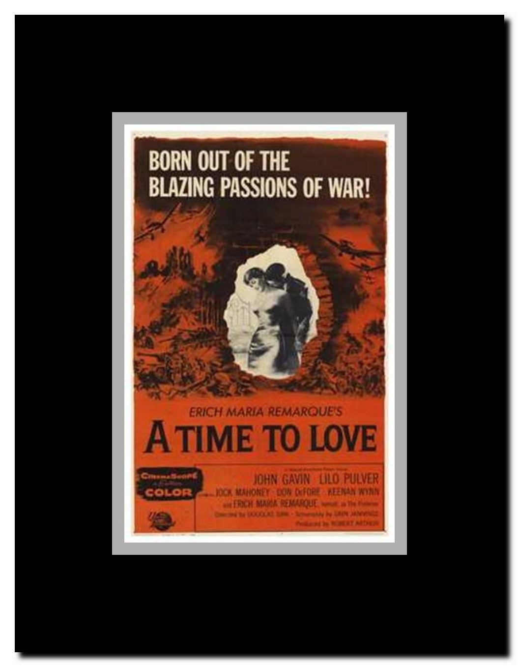 Time to Love Time to Die Framed Movie Poster