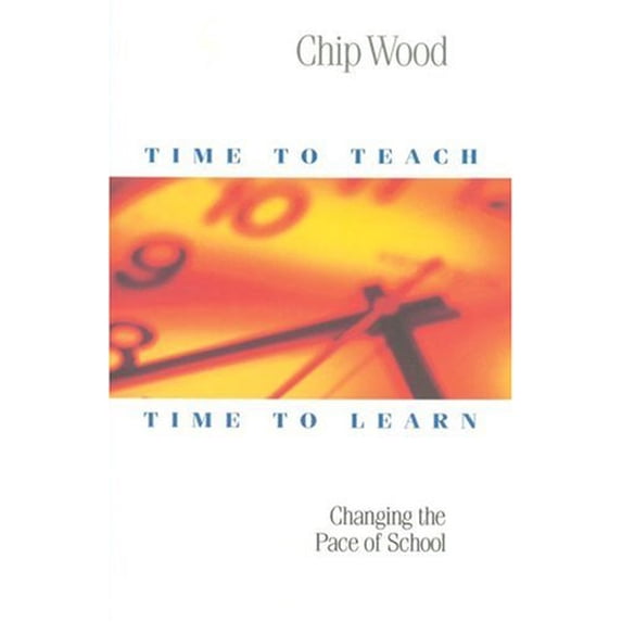 Pre-Owned Time to Teach, Time to Learn: Changing the Pace of School (Paperback) 1892989018 9781892989017