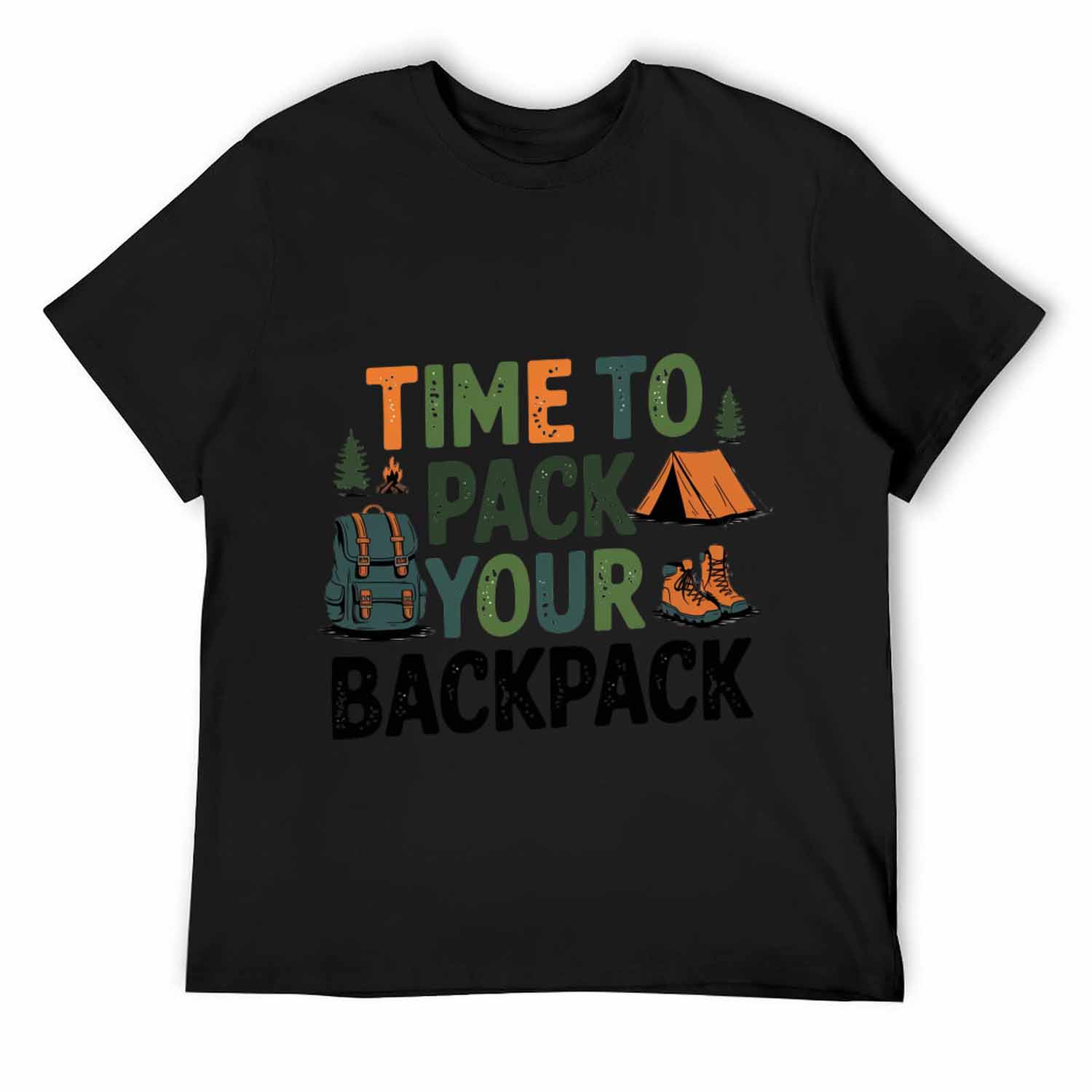 Time to pack your backpackt shirt design bee Queen Forever Vintage Rock ...
