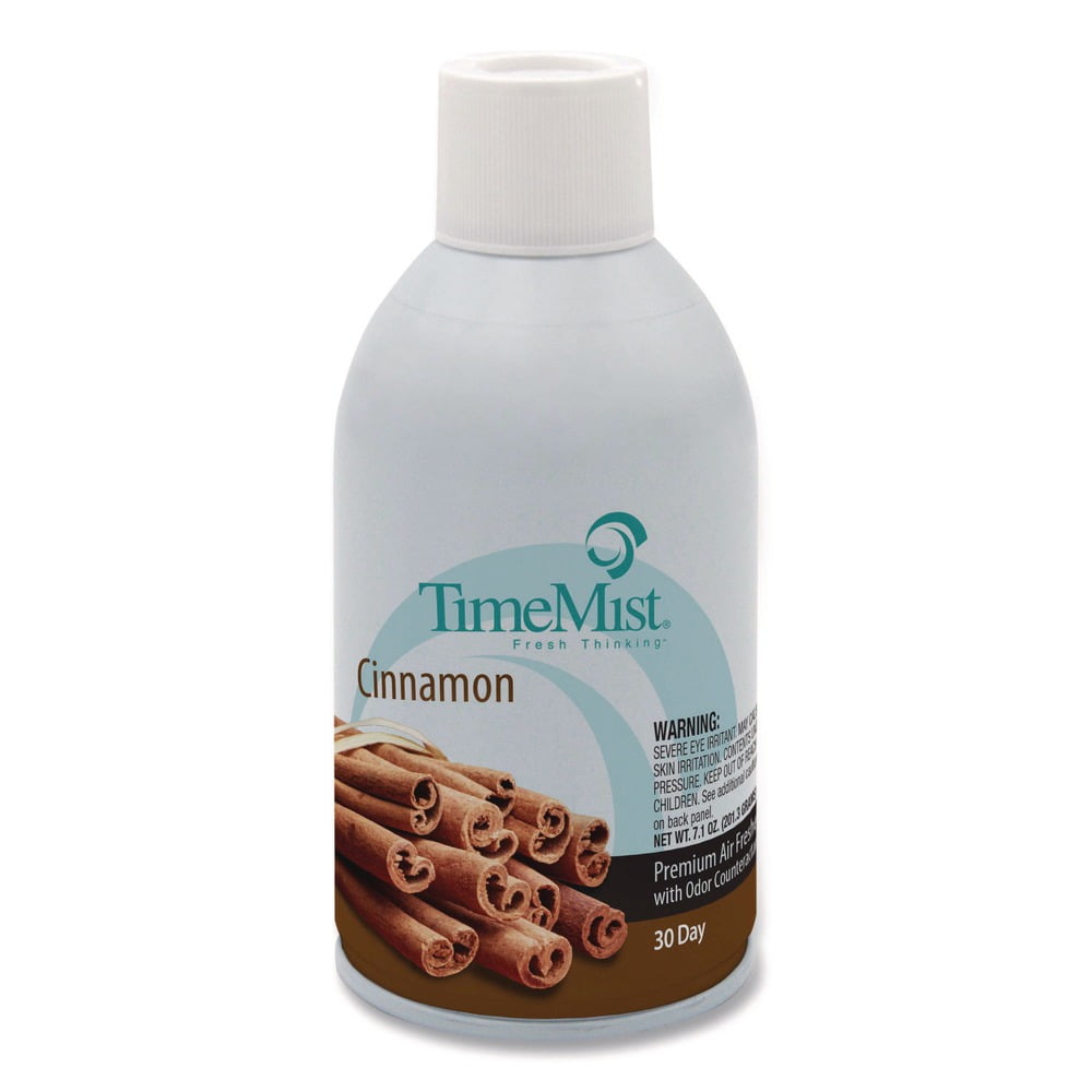 Premium Metered Air Freshener Refill, Cinnamon, 6.6 oz Aerosol Spray, 12/Carton Premium Metered Air Freshener Refill, Cinnamon, 6.6 oz Aerosol Spray, 12/Carton