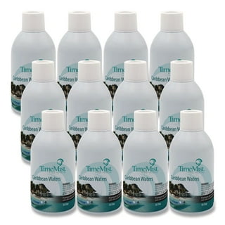 Premium Metered Air Freshener Refill, Caribbean Waters, 6.6 oz Aerosol Spray 12/Carton Premium Metered Air Freshener Refill, Caribbean Waters, 6.6 oz Aerosol Spray 12/Carton